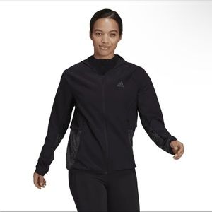 Jackets Running Women Adidas Radical Ref H57760 Black Size Small